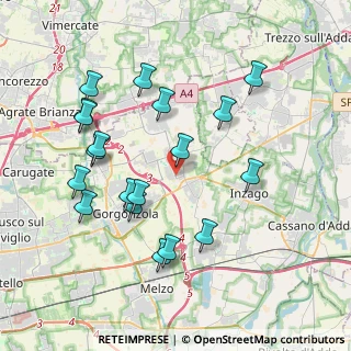 Mappa Viale A. de Gasperi, 20060 Gessate MI, Italia (4.01421)