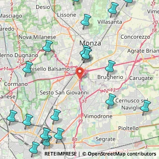 Mappa Via Friuli, 20099 Sesto San Giovanni MI, Italia (6.3415)