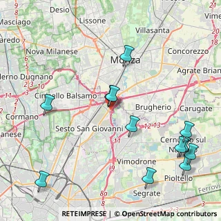 Mappa Via Friuli, 20099 Sesto San Giovanni MI, Italia (5.0825)