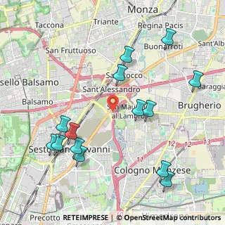 Mappa Via Friuli, 20099 Sesto San Giovanni MI, Italia (2.34357)