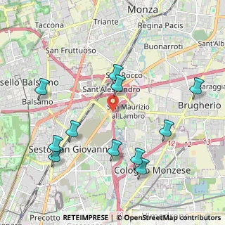 Mappa Via Friuli, 20099 Sesto San Giovanni MI, Italia (2.24909)