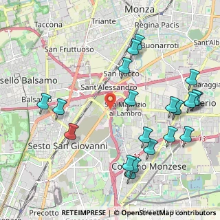 Mappa Via Friuli, 20099 Sesto San Giovanni MI, Italia (2.464)