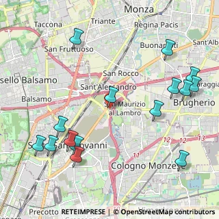 Mappa Via Friuli, 20099 Sesto San Giovanni MI, Italia (2.60067)