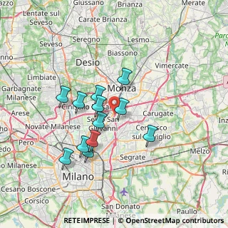Mappa Via Friuli, 20099 Sesto San Giovanni MI, Italia (5.9275)