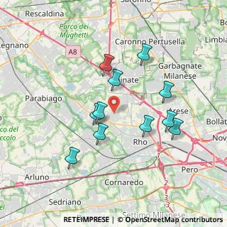 Mappa P.za della Vittoria, 20020 Lainate MI, Italia (3.25636)