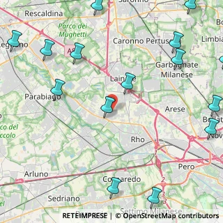 Mappa P.za della Vittoria, 20020 Lainate MI, Italia (6.64412)