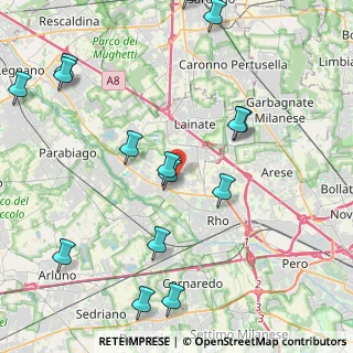Mappa P.za della Vittoria, 20020 Lainate MI, Italia (6.045)