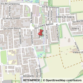 Mappa Via Monte Rosa, 6, 20061 Carugate, Milano (Lombardia)