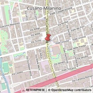 Mappa Viale G. Marconi, 4, 20095 Cusano Milanino, Milano (Lombardia)