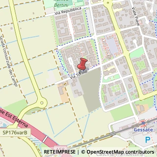 Mappa Via Augusto Anfossi, 19, 20060 Gessate, Milano (Lombardia)