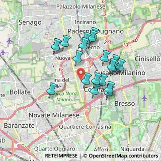 Mappa Via Dante, 20032 Cormano MI, Italia (1.5455)