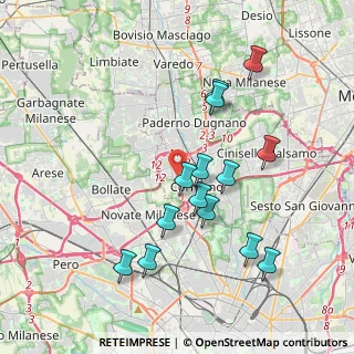 Mappa Via Dante, 20032 Cormano MI, Italia (3.74)