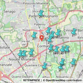 Mappa Via Edison, 20032 Cormano MI, Italia (2.27056)