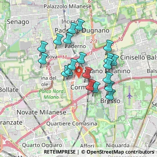 Mappa Via Edison, 20032 Cormano MI, Italia (1.53)