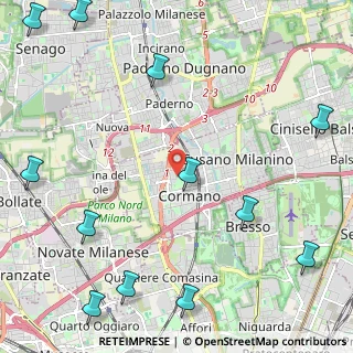 Mappa Via Edison, 20032 Cormano MI, Italia (3.23583)