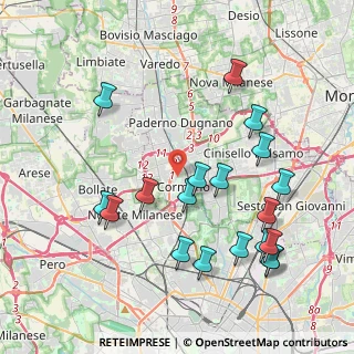 Mappa Via Edison, 20032 Cormano MI, Italia (4.39)