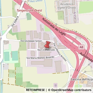 Mappa Via Ciro Menotti, 69, 20017 Rho, Milano (Lombardia)