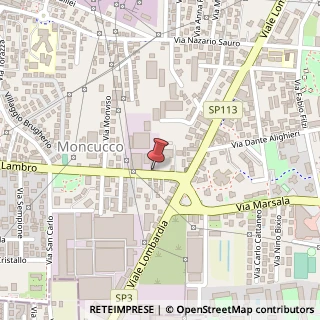 Mappa Via San Maurizio Al Lambro, 20, 20861 Brugherio, Monza e Brianza (Lombardia)
