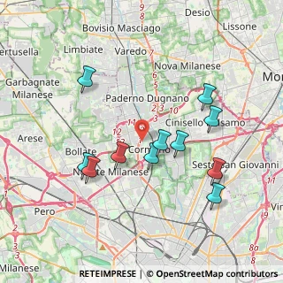Mappa Via Adda, 20032 Cormano MI, Italia (3.64273)