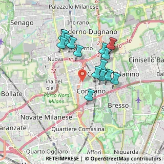 Mappa Via Adda, 20032 Cormano MI, Italia (1.5)