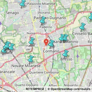 Mappa Via Adda, 20032 Cormano MI, Italia (2.76786)