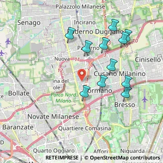 Mappa Via A. Dante, 20032 Cormano MI, Italia (2.00727)