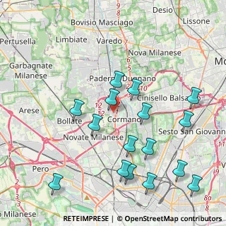 Mappa Via A. Dante, 20032 Cormano MI, Italia (4.48313)
