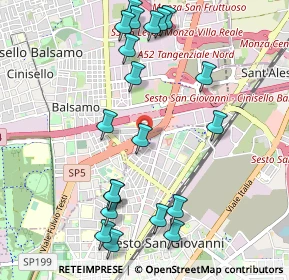 Mappa Viale Fulvio Testi, 20099 Milano MI, Italia (1.167)