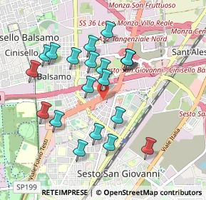 Mappa Viale Fulvio Testi, 20099 Milano MI, Italia (0.8815)