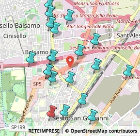 Mappa Viale Fulvio Testi, 20099 Milano MI, Italia (1.0315)