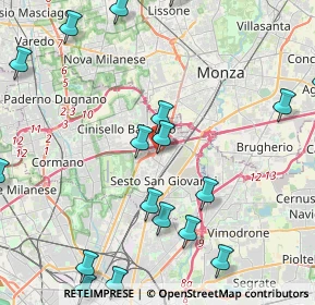 Mappa Viale Fulvio Testi, 20099 Milano MI, Italia (5.88)