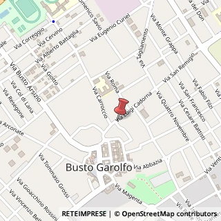 Mappa Via L. Cadorna, 20, 20020 Busto Garolfo, Milano (Lombardia)