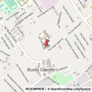Mappa Via Carroccio, 12, 20038 Busto Garolfo, Milano (Lombardia)