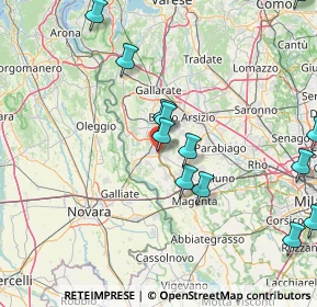 Mappa Via Pietro Maroncelli, 20022 Castano Primo MI, Italia (18.54538)