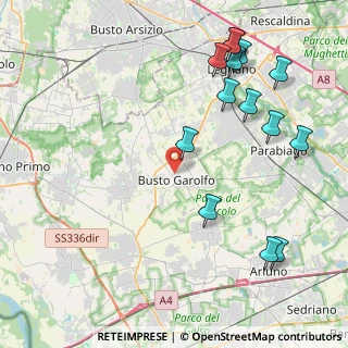 Mappa 20020 Busto Garolfo MI, Italia (5.055)