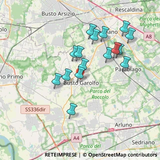 Mappa 20020 Busto Garolfo MI, Italia (3.54625)