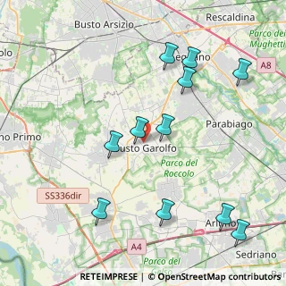 Mappa 20020 Busto Garolfo MI, Italia (4.52273)