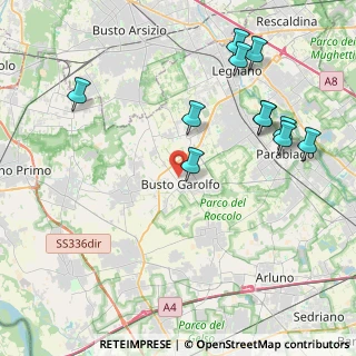 Mappa 20020 Busto Garolfo MI, Italia (4.62636)
