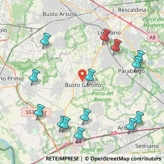 Mappa 20020 Busto Garolfo MI, Italia (5.33357)