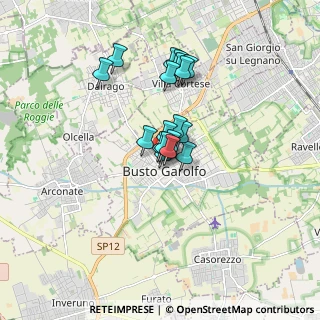 Mappa 20020 Busto Garolfo MI, Italia (1.13667)