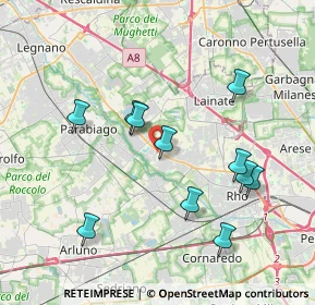 Mappa Via Rho, 20014 Lainate MI, Italia (3.74455)