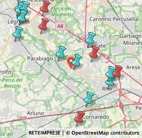 Mappa Via Rho, 20014 Lainate MI, Italia (5.21882)
