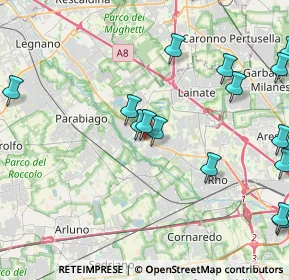 Mappa Via Rho, 20014 Lainate MI, Italia (5.9185)