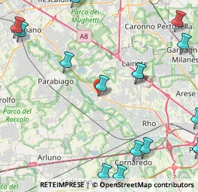 Mappa Via Rho, 20014 Lainate MI, Italia (6.31588)