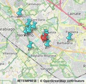 Mappa Via Rho, 20014 Lainate MI, Italia (1.33833)