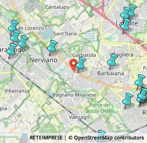 Mappa Via Rho, 20014 Lainate MI, Italia (3.21882)