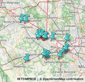 Mappa Via Rho, 20014 Lainate MI, Italia (6.10471)