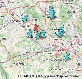 Mappa Via Rho, 20014 Lainate MI, Italia (6.52083)