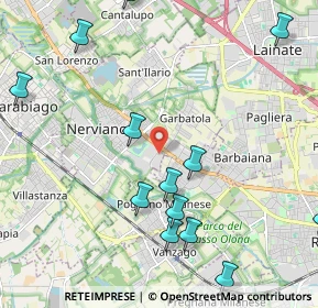 Mappa Via Pasteur, 20014 Nerviano MI, Italia (2.59615)