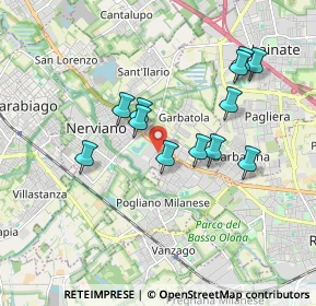 Mappa Via Pasteur, 20014 Nerviano MI, Italia (1.60833)
